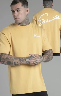 Yellow Script T-Shirt