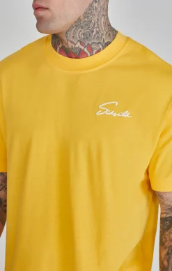 Yellow Script T-Shirt