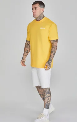 Yellow Script T-Shirt