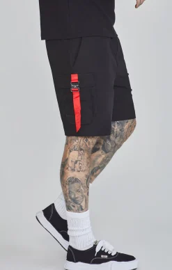 Black Flight Cargo Shorts