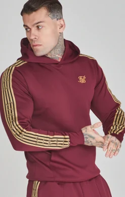 Burgundy Overhead Hoodie